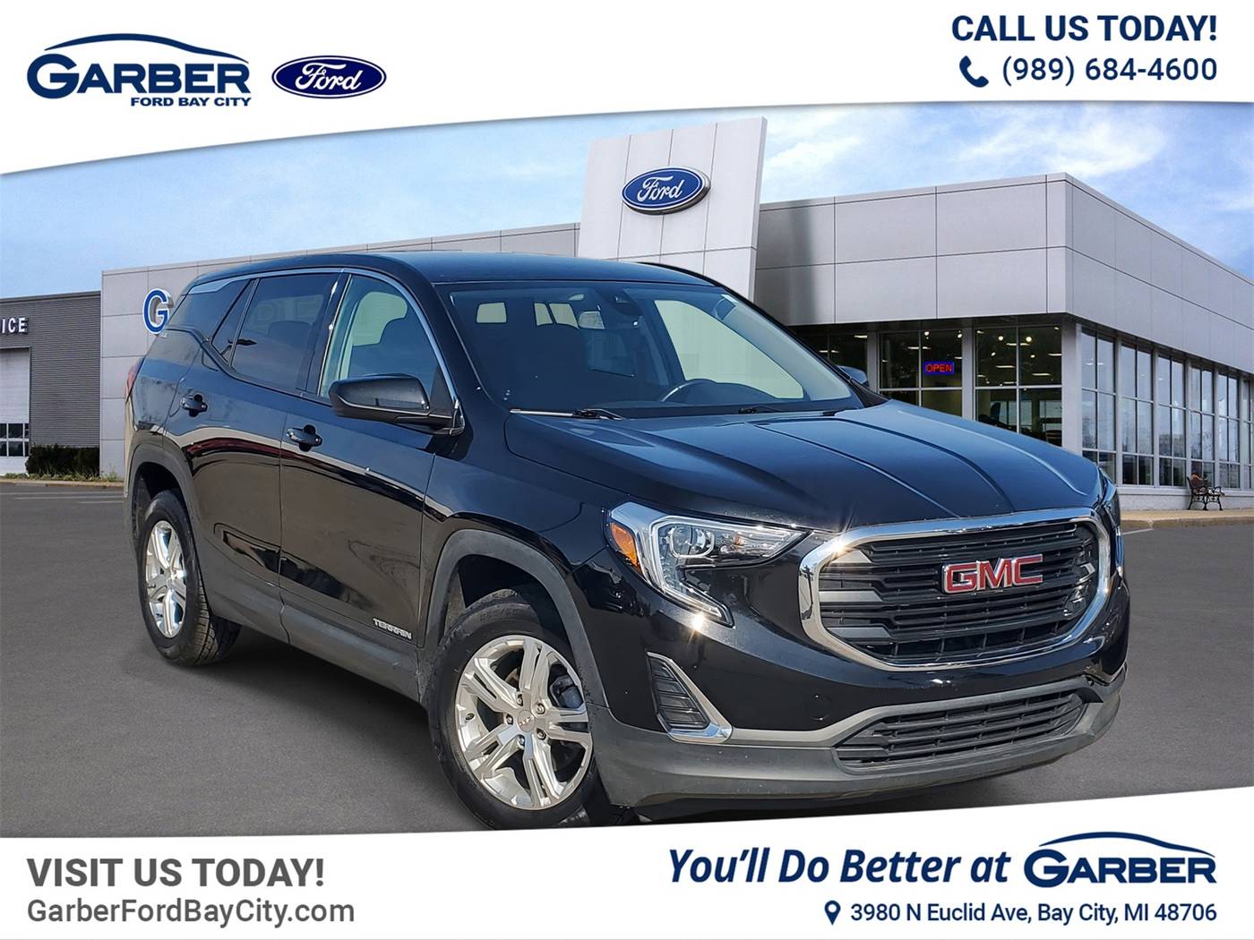 2020 GMC Terrain SLE — SUV — 43,993 mi — Bay City, MI