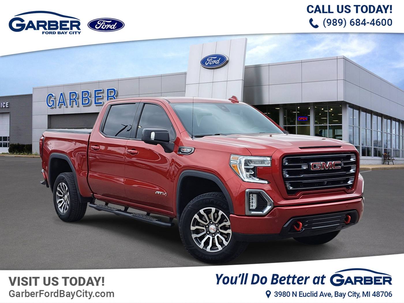 2021 GMC Sierra 1500 AT4 — Pickup Truck — 62,824 mi — Bay City, MI