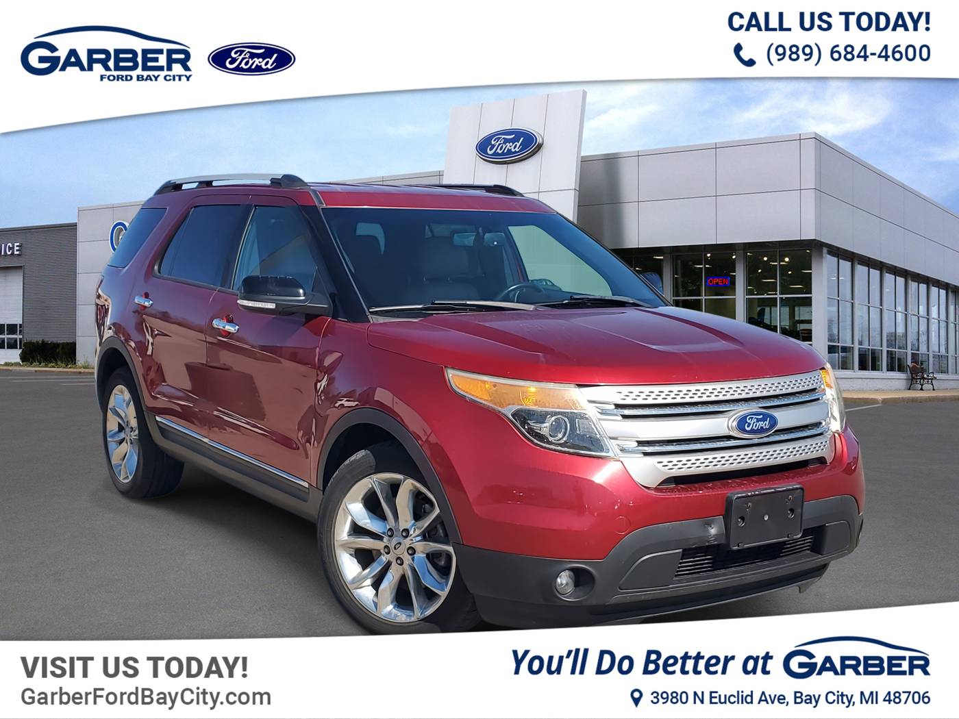 2014 Ford Explorer XLT — SUV — 153,085 mi — Bay City, MI