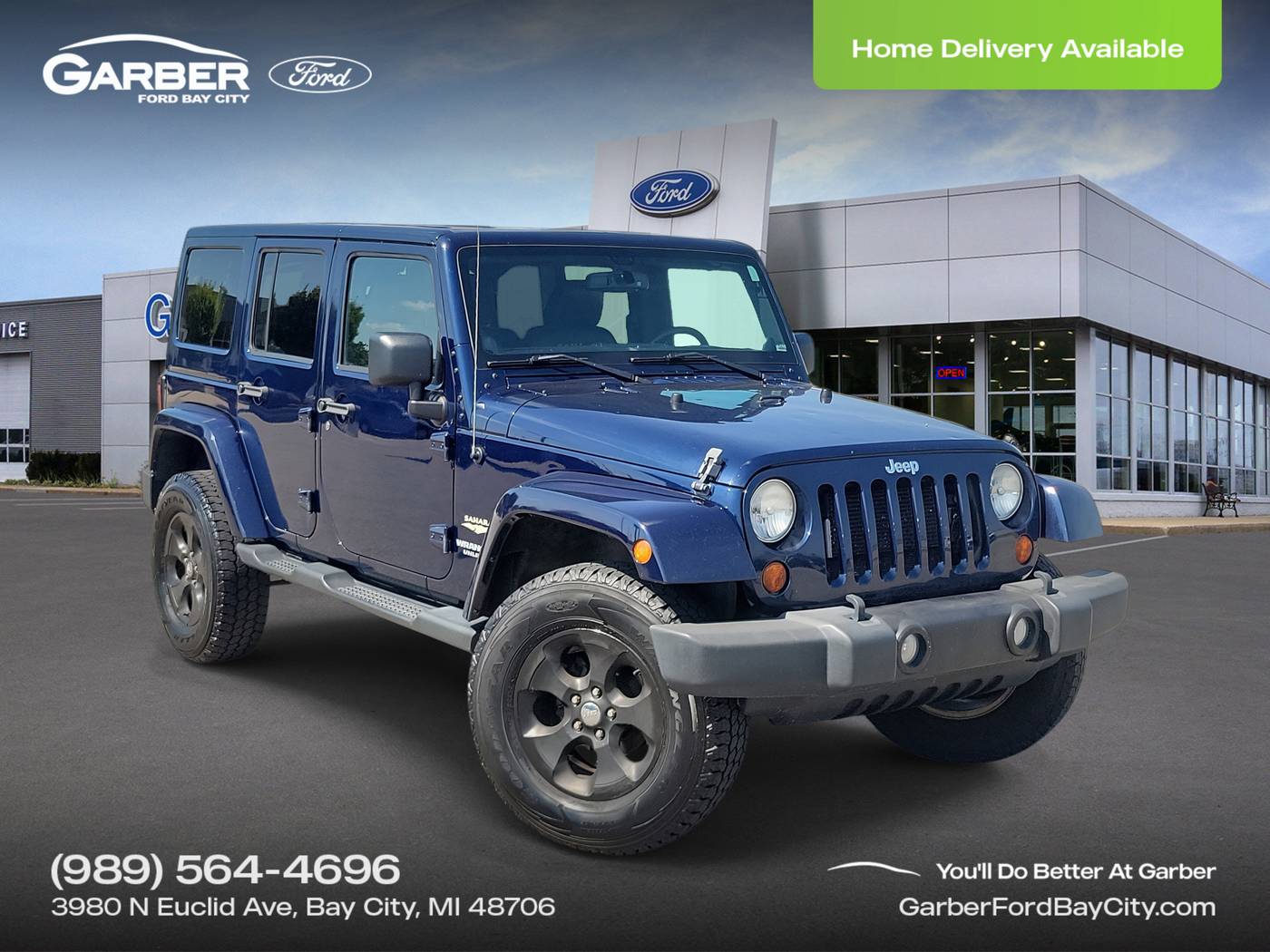 2013 Jeep Wrangler Sahara — SUV — 146,470 mi — Bay City, MI