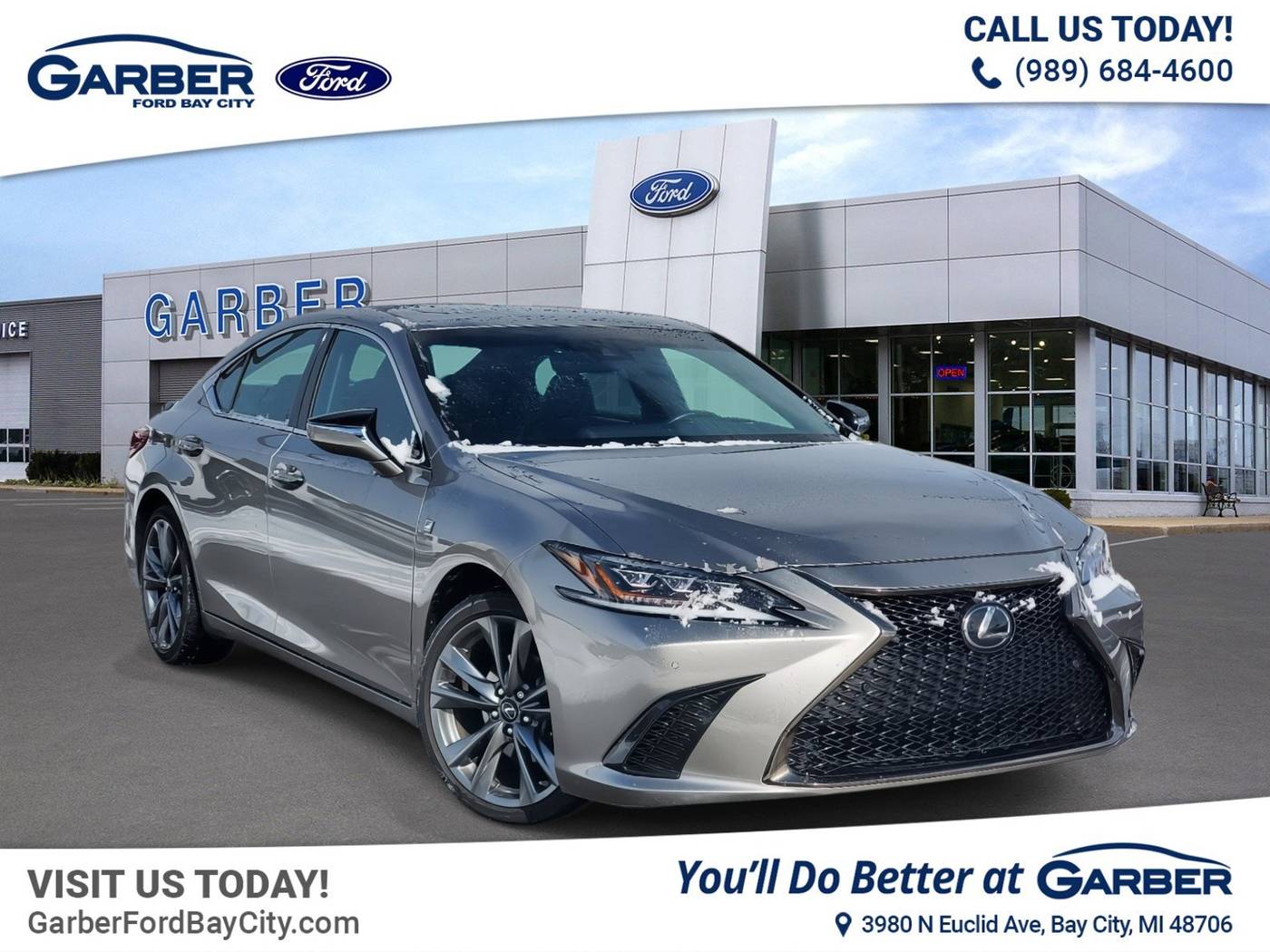 2020 Lexus ES ES 350 F Sport — Sedan — 72,907 mi — Bay City, MI