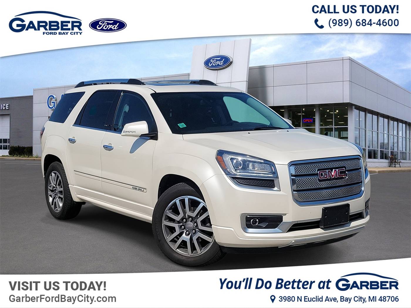 2014 GMC Acadia Denali — SUV — 73,352 mi — Bay City, MI