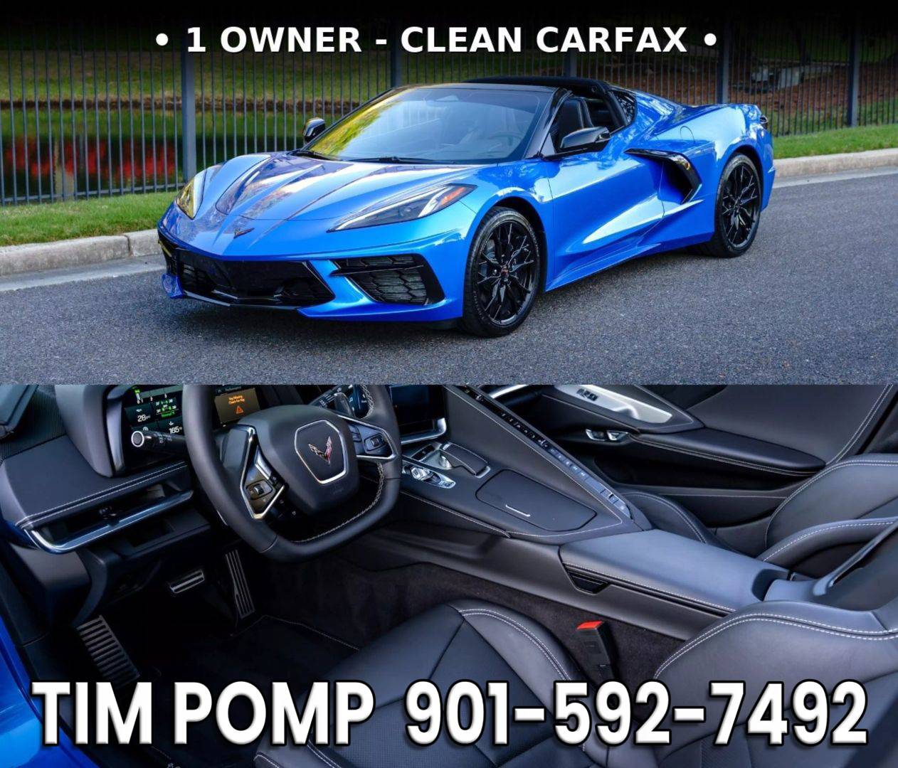 2024 Chevrolet Corvette 1LT — Coupe — 11,140 mi — Memphis, TN