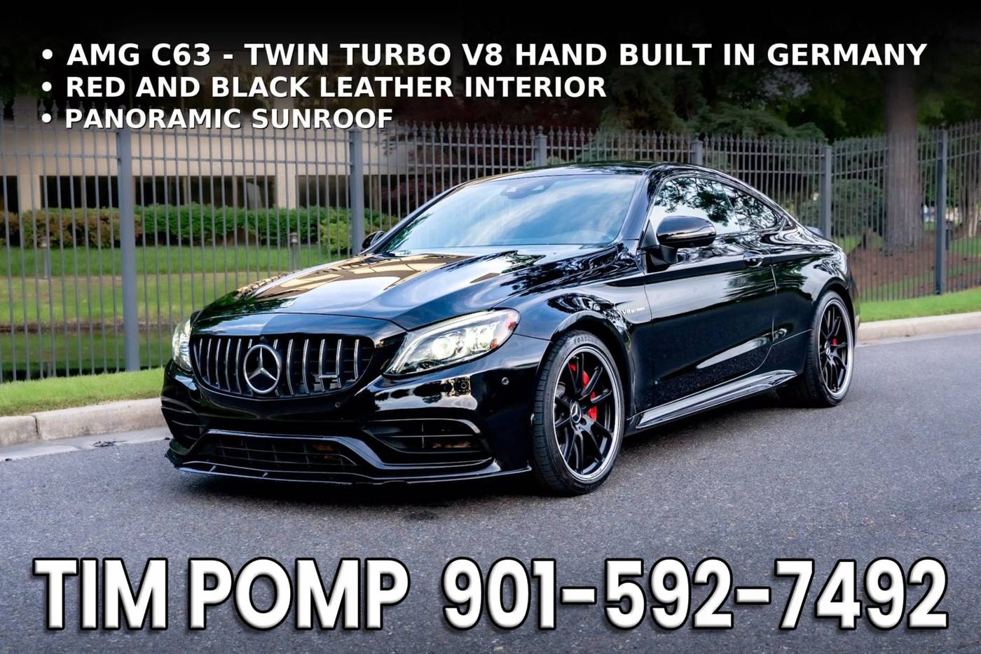 2020 Mercedes-Benz C-Class AMG C 63 S — Coupe — 71,215 mi — Memphis, TN