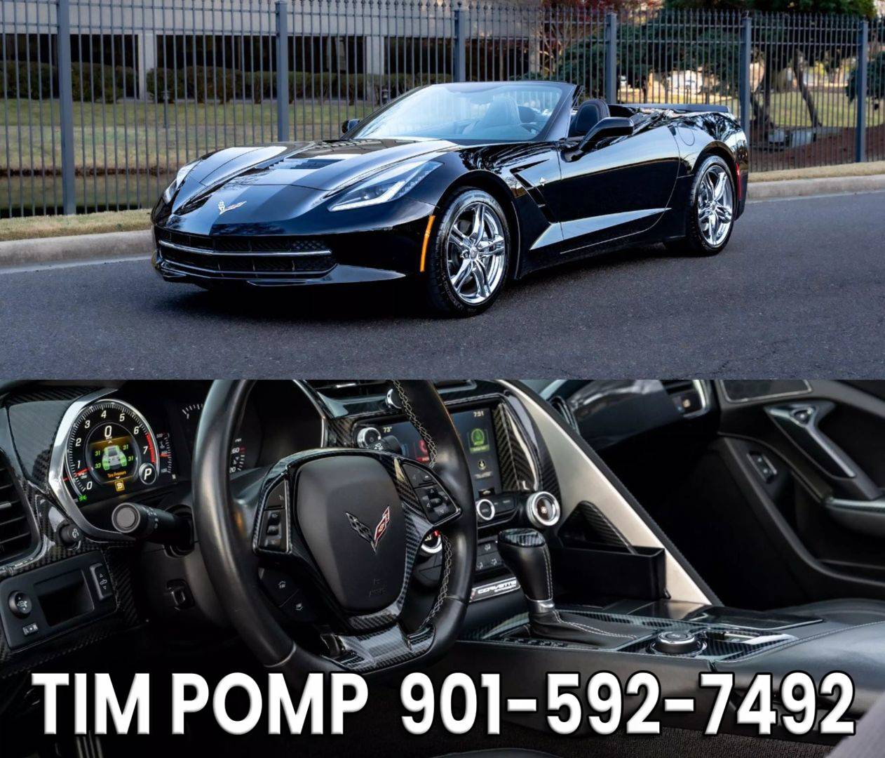 2017 Chevrolet Corvette 1LT — Convertible — 21,319 mi — Memphis, TN