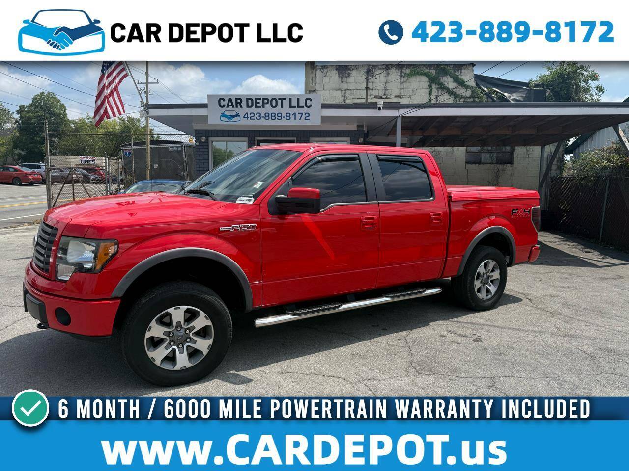 2011 Ford F-150 FX4 — Pickup Truck — 202,656 mi — Cleveland, TN