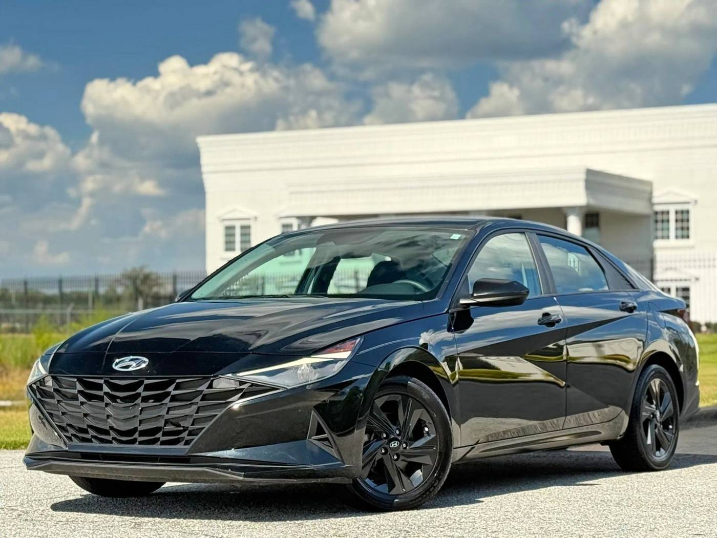 2023 Hyundai Elantra Hybrid Blue — Sedan — 40,866 mi — Lawrenceville, GA