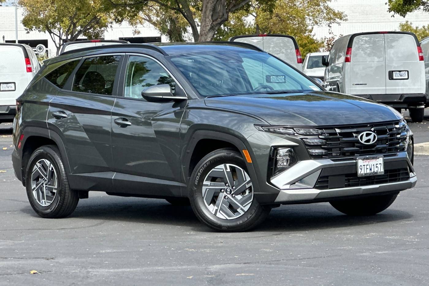2025 Hyundai Tucson Hybrid Blue — SUV — 5,003 mi — Fremont, CA