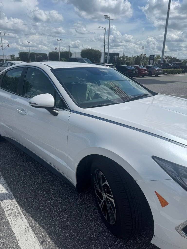 2021 Hyundai Sonata Hybrid Blue — Sedan — 56,885 mi — Ocala, FL