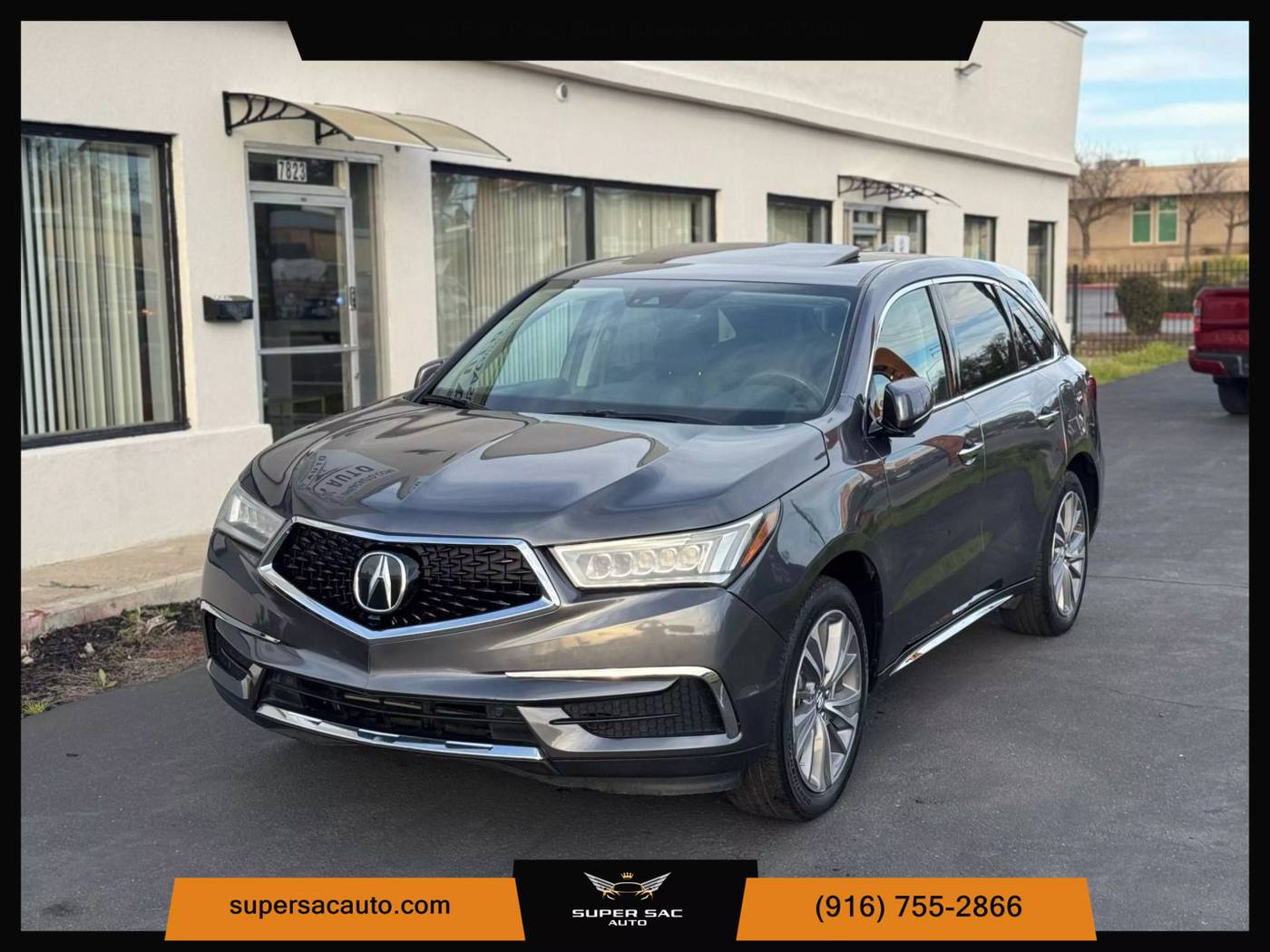 2018 Acura MDX Technology Package — SUV — 44,025 mi — Carmichael, CA