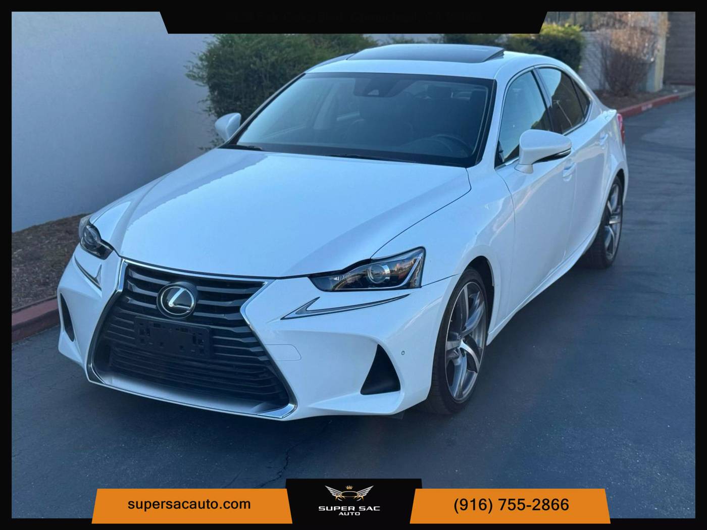 2017 Lexus IS IS Turbo — Sedan — 47,955 mi — Carmichael, CA