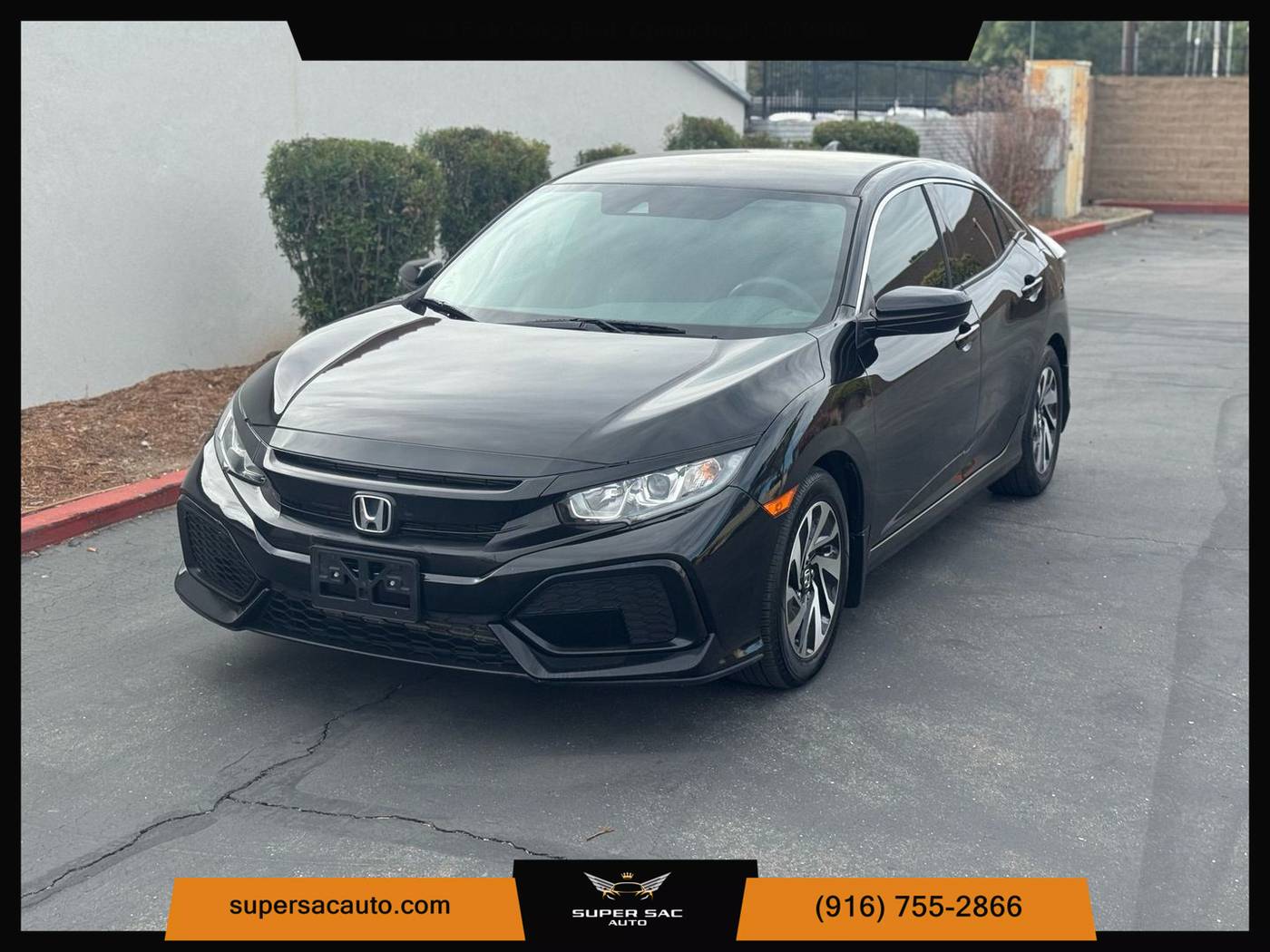 2017 Honda Civic LX — Hatchback — 59,033 mi — Carmichael, CA