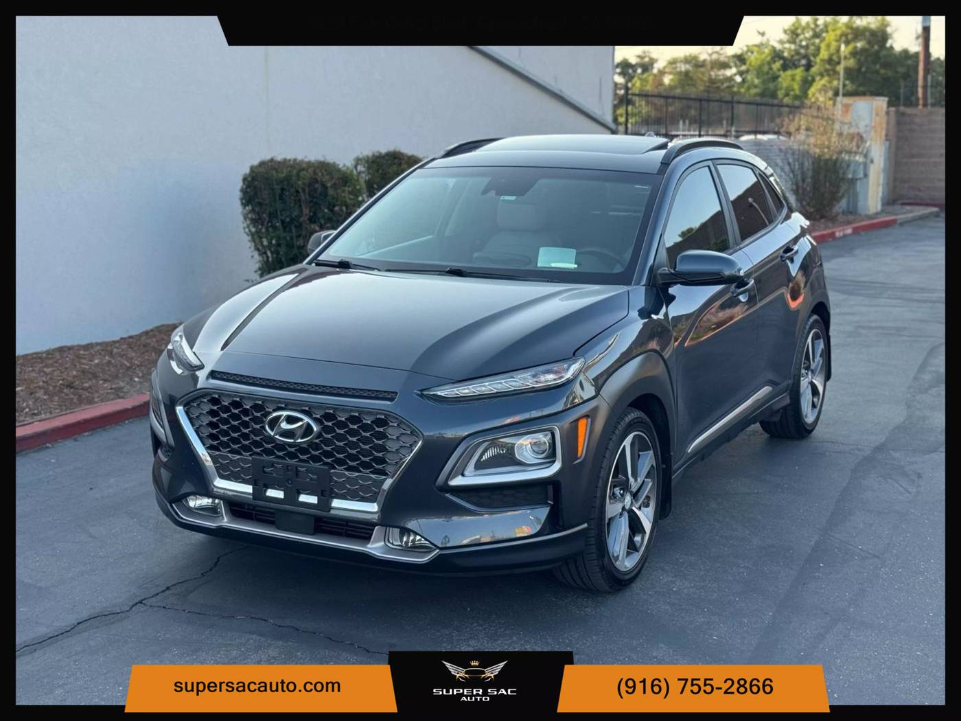 2020 Hyundai Kona Ultimate — SUV — 53,777 mi — Carmichael, CA