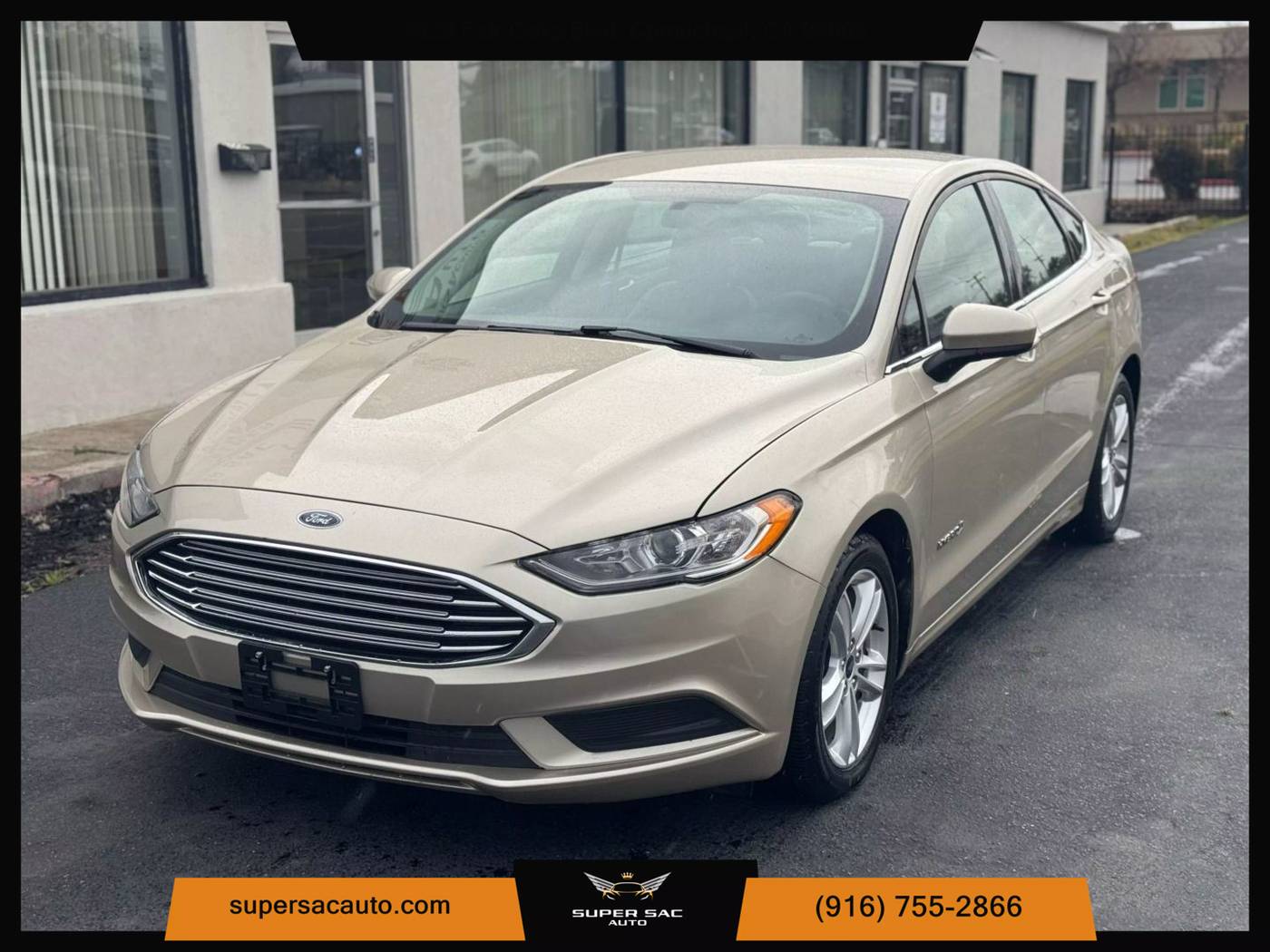 2018 Ford Fusion Hybrid S — Sedan — 42,526 mi — Carmichael, CA