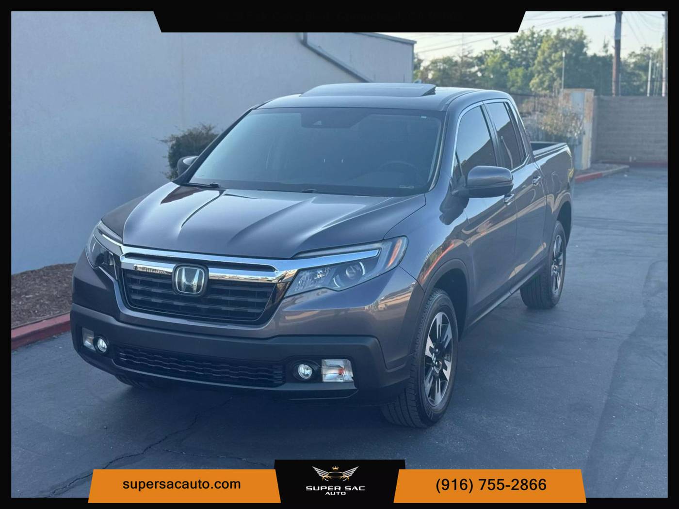 2020 Honda Ridgeline RTL — Pickup Truck — 39,601 mi — Carmichael, CA