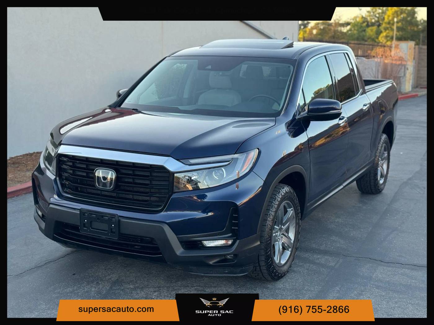 2021 Honda Ridgeline RTL-E — Pickup Truck — 52,093 mi — Carmichael, CA