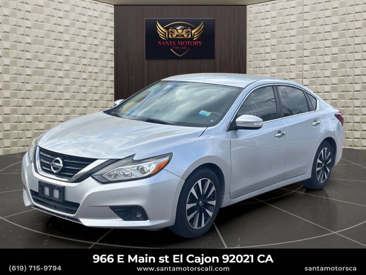 2018 Nissan Altima 2.5 SL — Sedan — 77,501 mi — El Cajon, CA