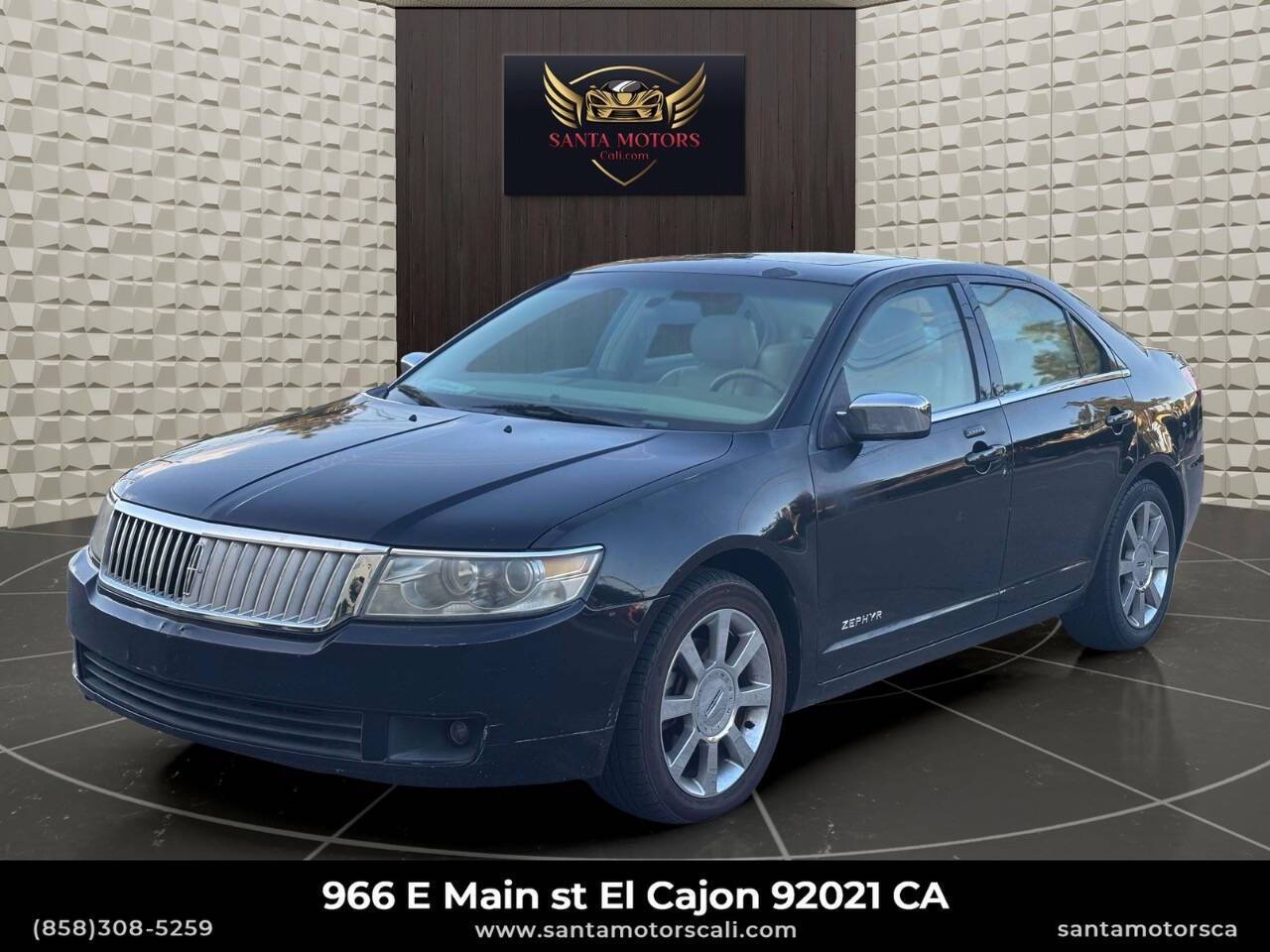 2006 Lincoln Zephyr Standard — Sedan — 63,522 mi — El Cajon, CA