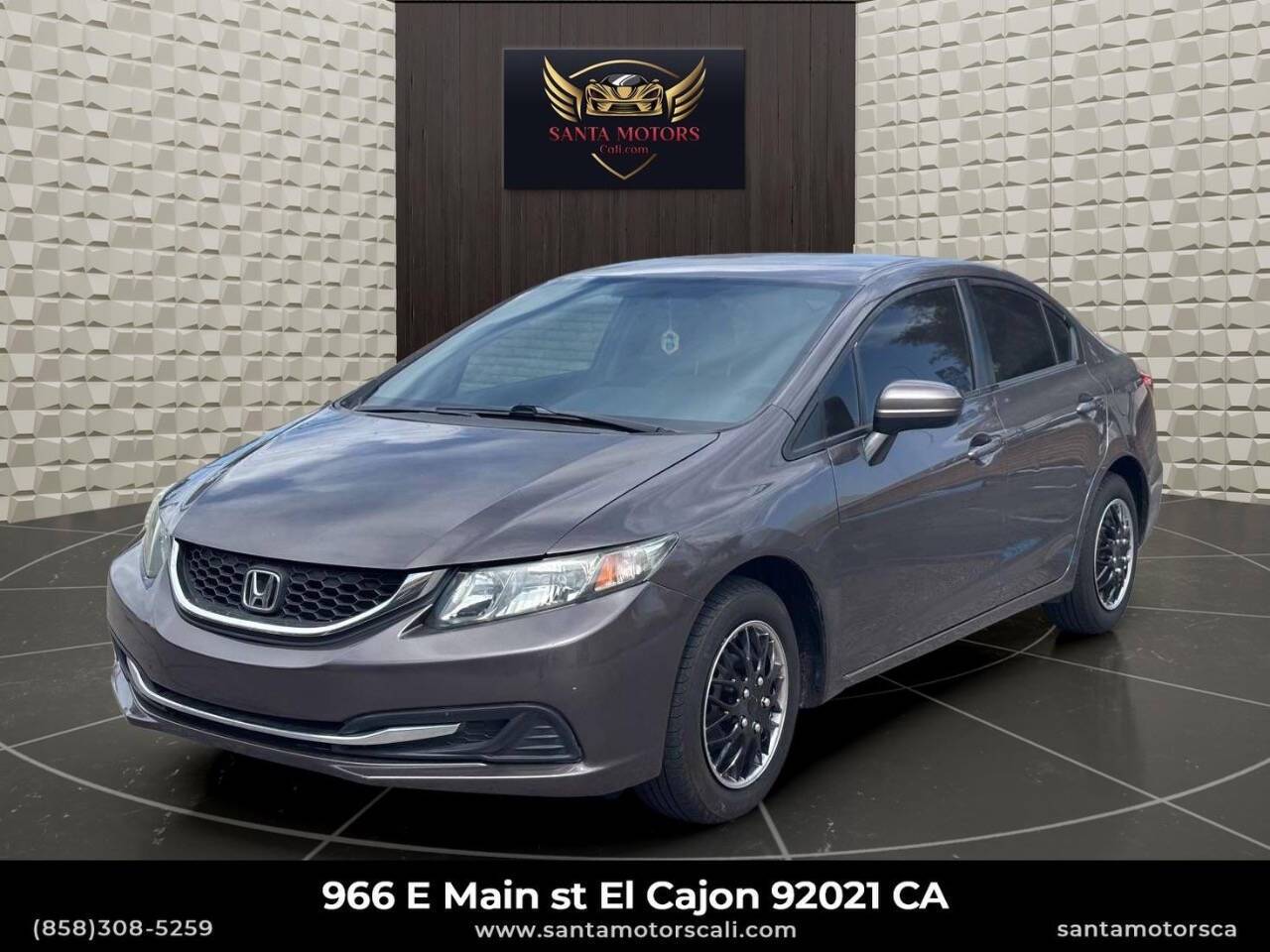 2015 Honda Civic LX — Sedan — 76,291 mi — El Cajon, CA