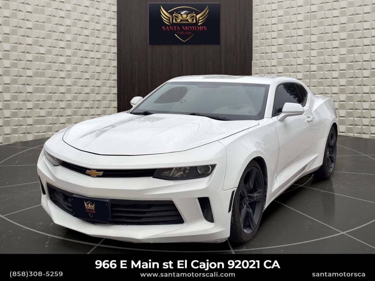 2017 Chevrolet Camaro 1LT — Coupe — 157,391 mi — El Cajon, CA