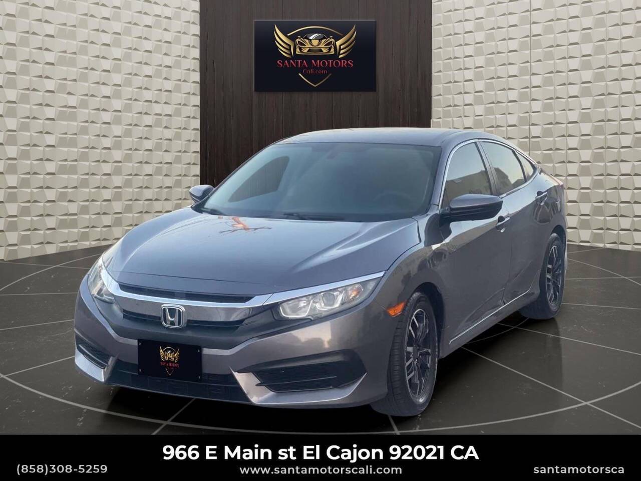 2016 Honda Civic LX — Sedan — 59,440 mi — El Cajon, CA