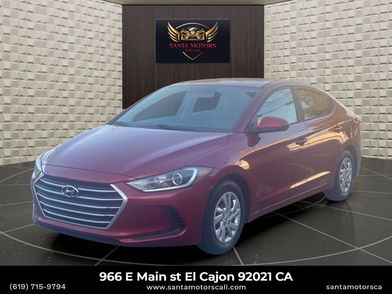 2017 Hyundai Elantra SE — Sedan — 25,134 mi — El Cajon, CA