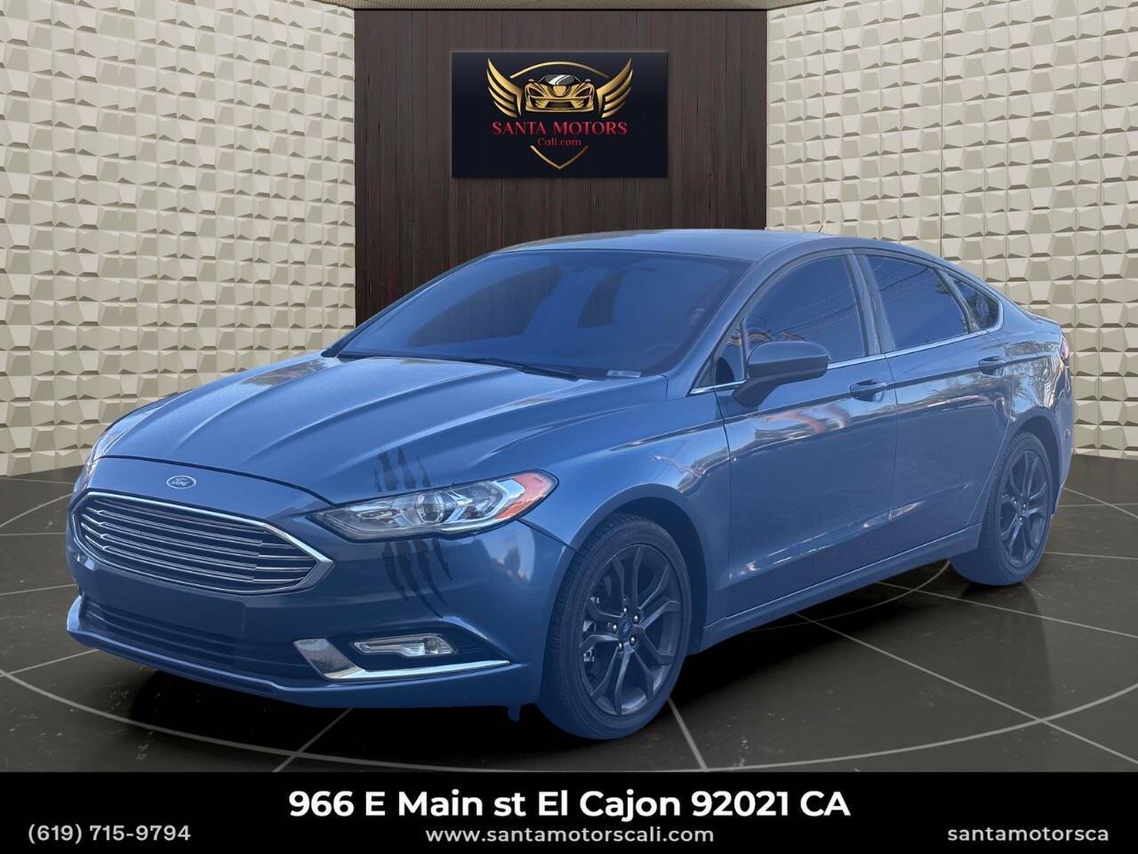2018 Ford Fusion SE — Sedan — 37,122 mi — El Cajon, CA
