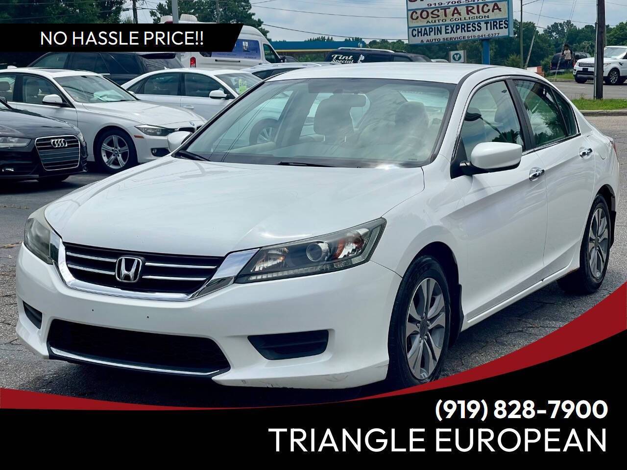 2014 Honda Accord LX — Sedan — 131,621 mi — Raleigh, NC