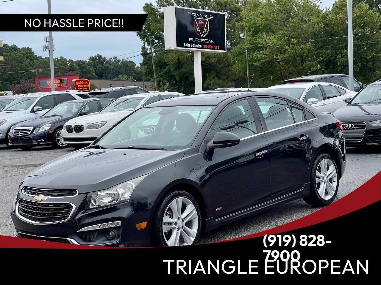 2015 Chevrolet Cruze LTZ — Sedan — 127,767 mi — Raleigh, NC