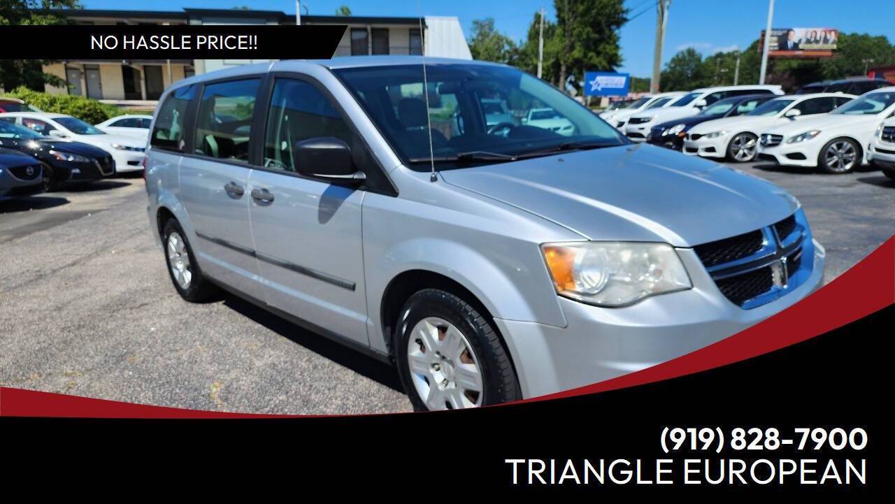 2012 Dodge Grand Caravan American Value Pack — Minivan — 73,813 mi — Raleigh, NC