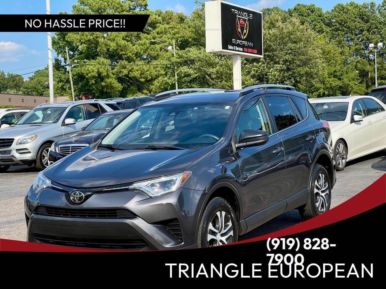 2018 Toyota RAV4 LE — SUV — 121,326 mi — Raleigh, NC