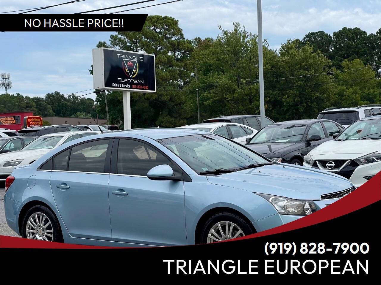 2011 Chevrolet Cruze ECO — Sedan — 125,901 mi — Raleigh, NC