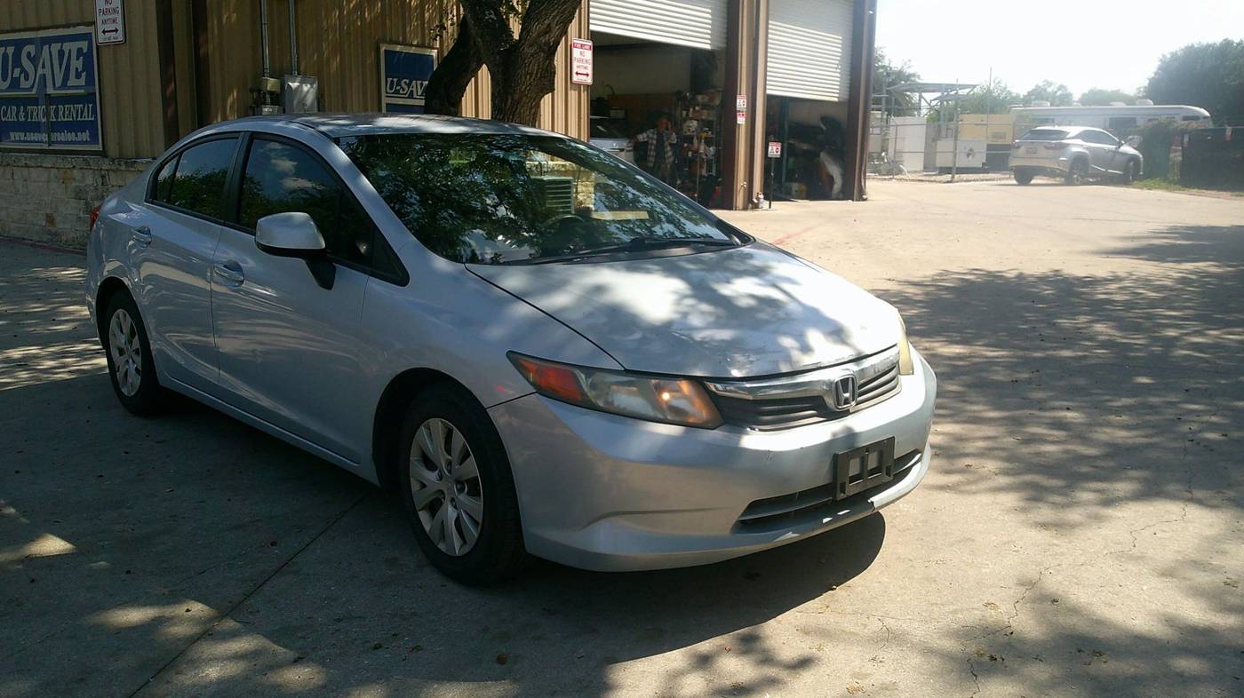 2012 Honda Civic LX — Sedan — 153,604 mi — San Antonio, TX