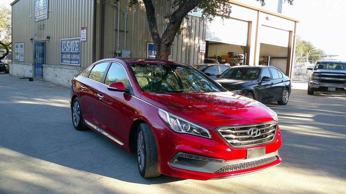 2017 Hyundai Sonata Sport — Sedan — 109,980 mi — San Antonio, TX