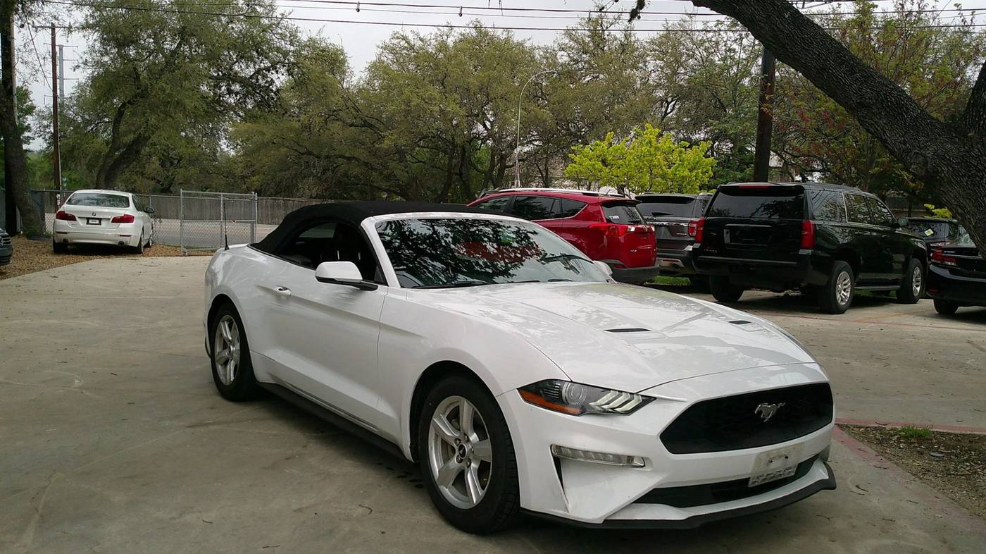 2018 Ford Mustang EcoBoost Premium — Convertible — 87,652 mi — San Antonio, TX
