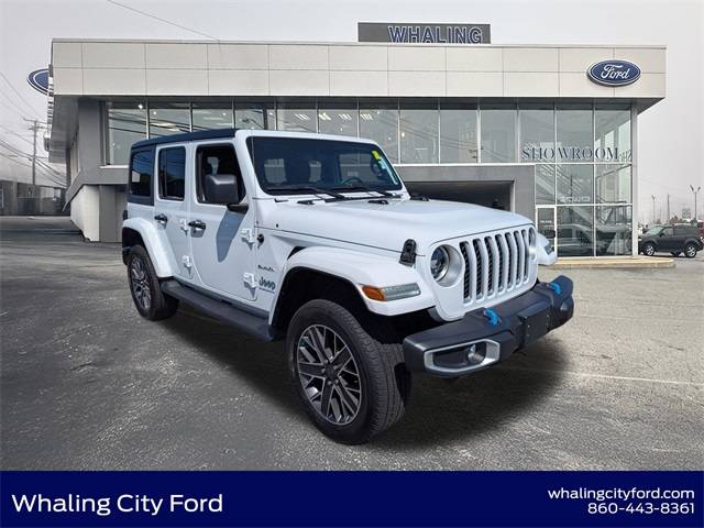 2023 Jeep Wrangler Sahara 4xe — SUV — 13,928 mi — New London, CT