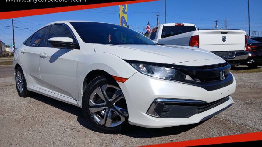 2020 Honda Civic LX — Sedan — 70,300 mi — Houston, TX