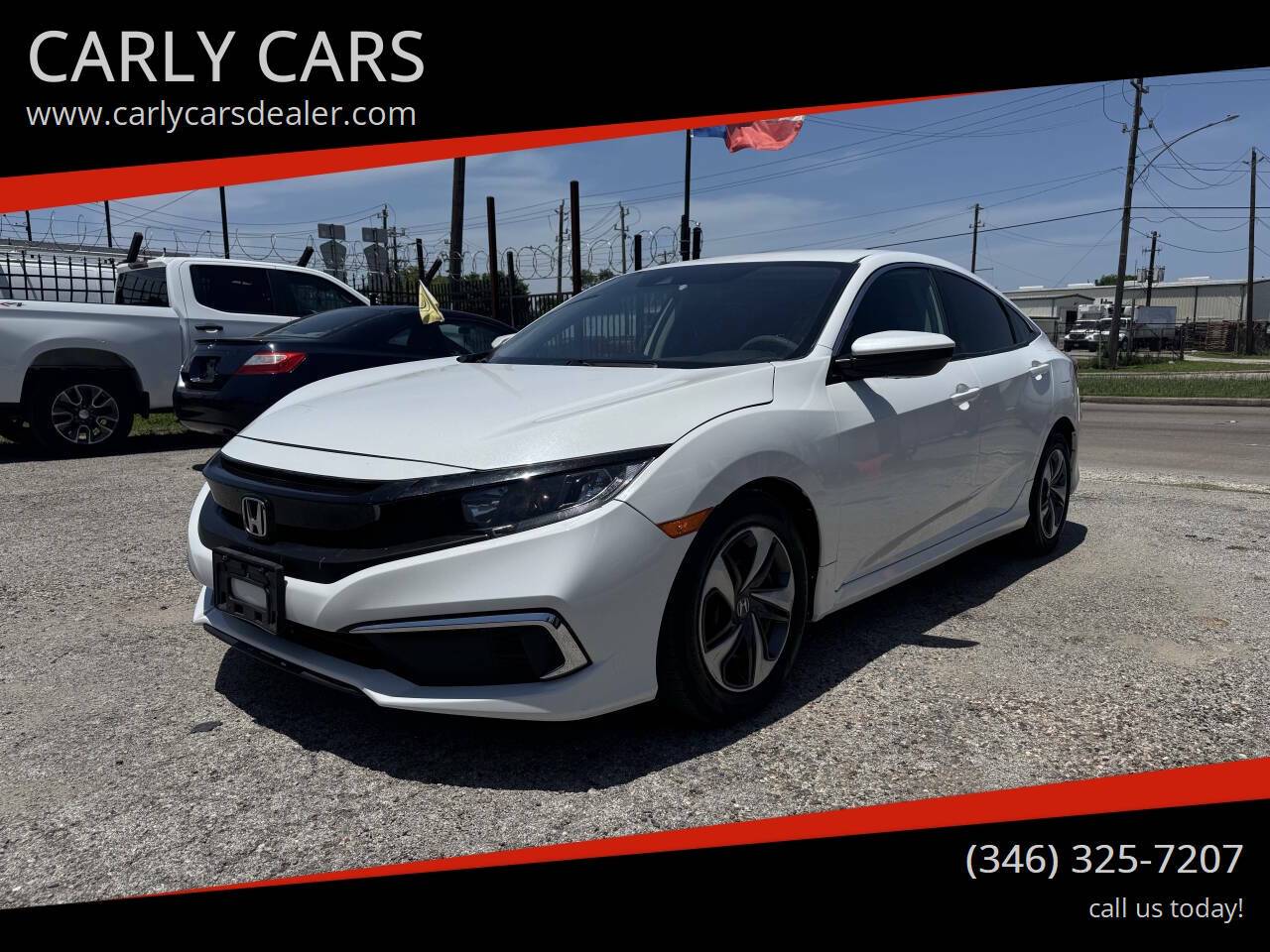 2020 Honda Civic LX — Sedan — 60,020 mi — Houston, TX