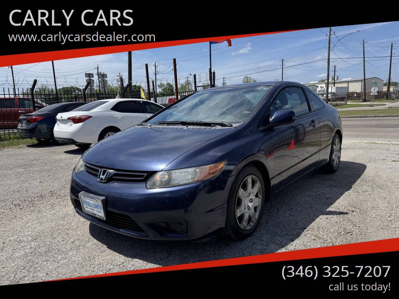 2008 Honda Civic LX — Coupe — 117,950 mi — Houston, TX