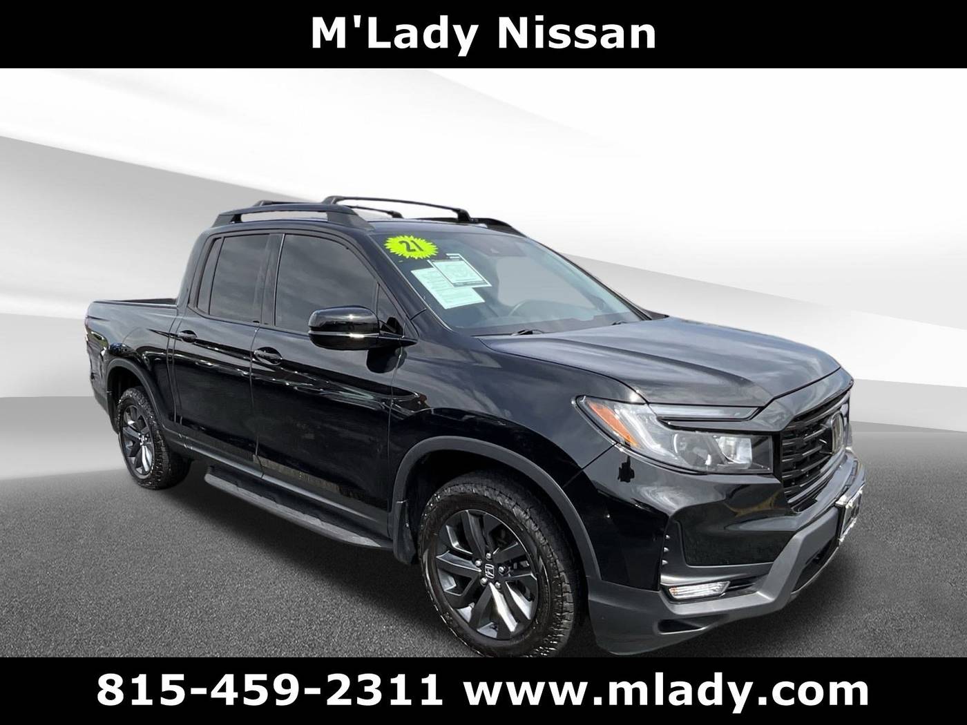 2021 Honda Ridgeline Sport — Pickup Truck — 49,293 mi — Crystal Lake, IL