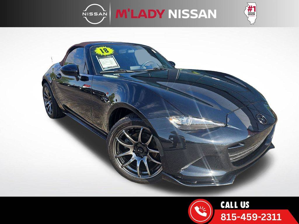 2018 Mazda MX-5 Miata Club — Convertible — 54,608 mi — Crystal Lake, IL