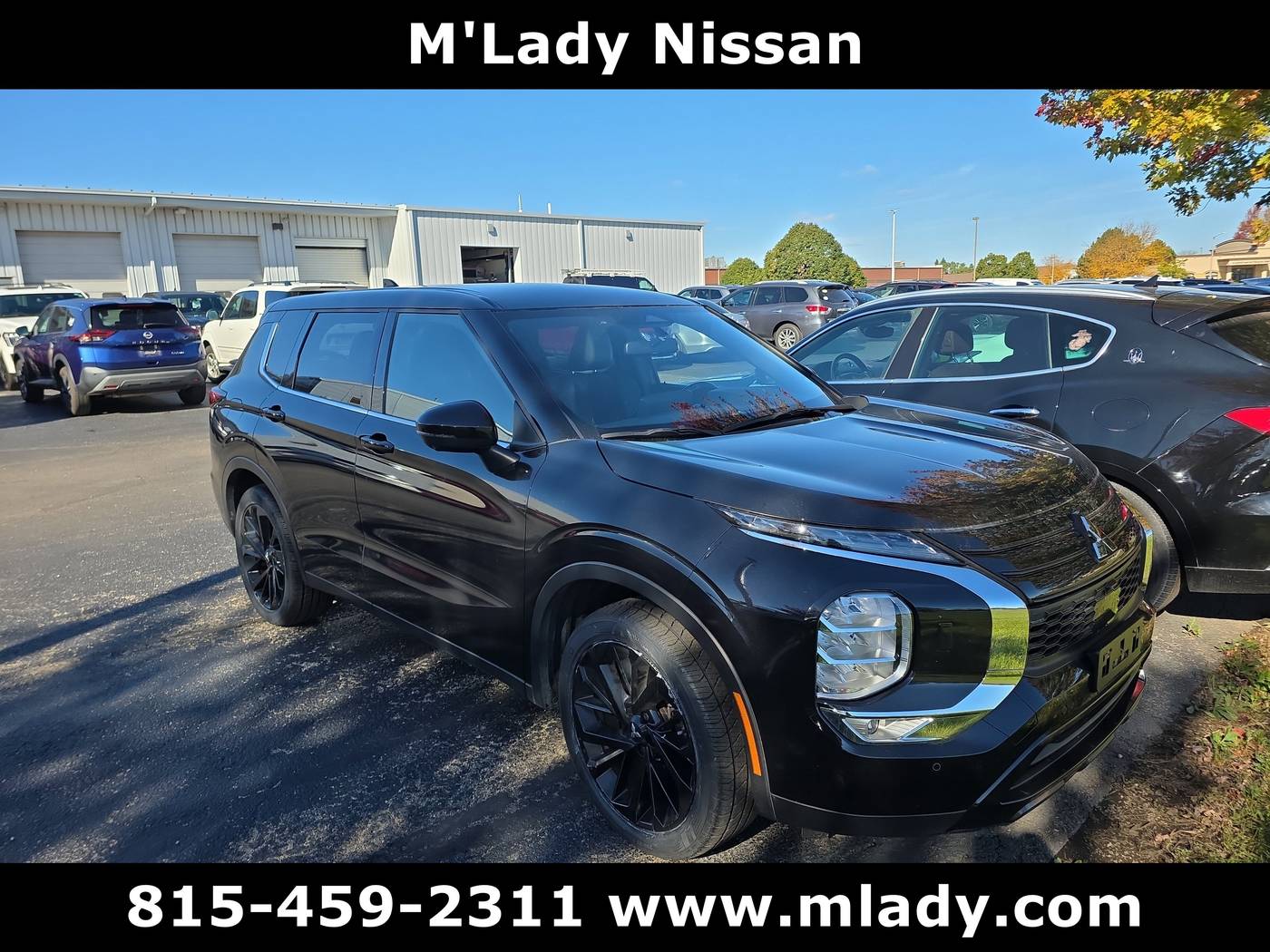 2023 Mitsubishi Outlander SE Black Edition — SUV — 54,692 mi — Crystal Lake, IL