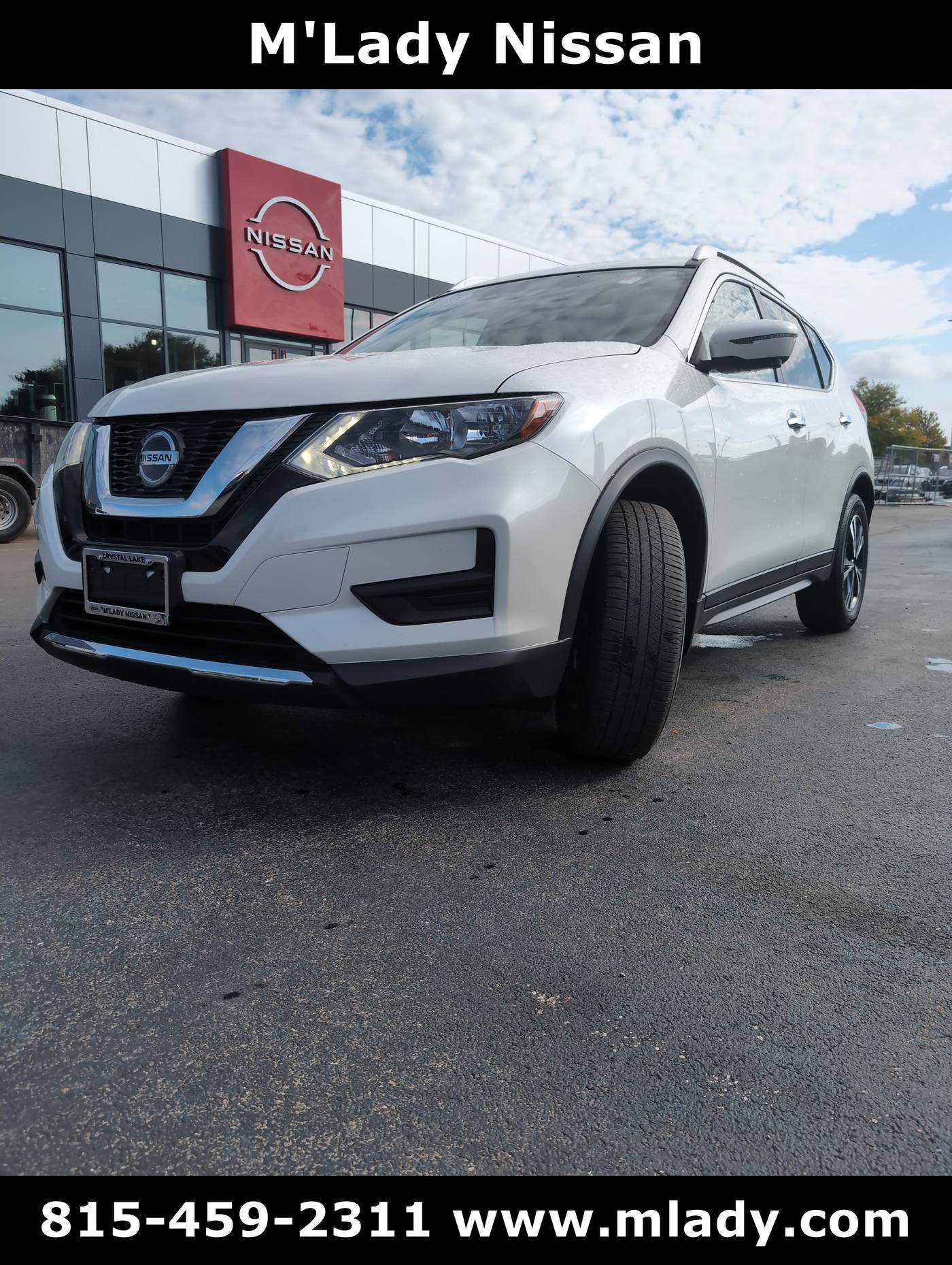 2019 Nissan Rogue SV — SUV — 50,916 mi — Crystal Lake, IL