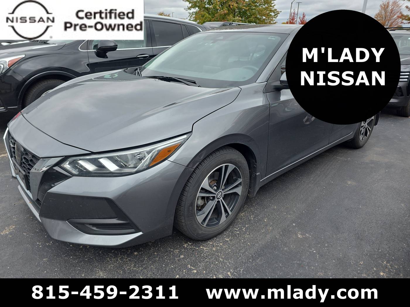 2022 Nissan Sentra SV — Sedan — 47,638 mi — Crystal Lake, IL