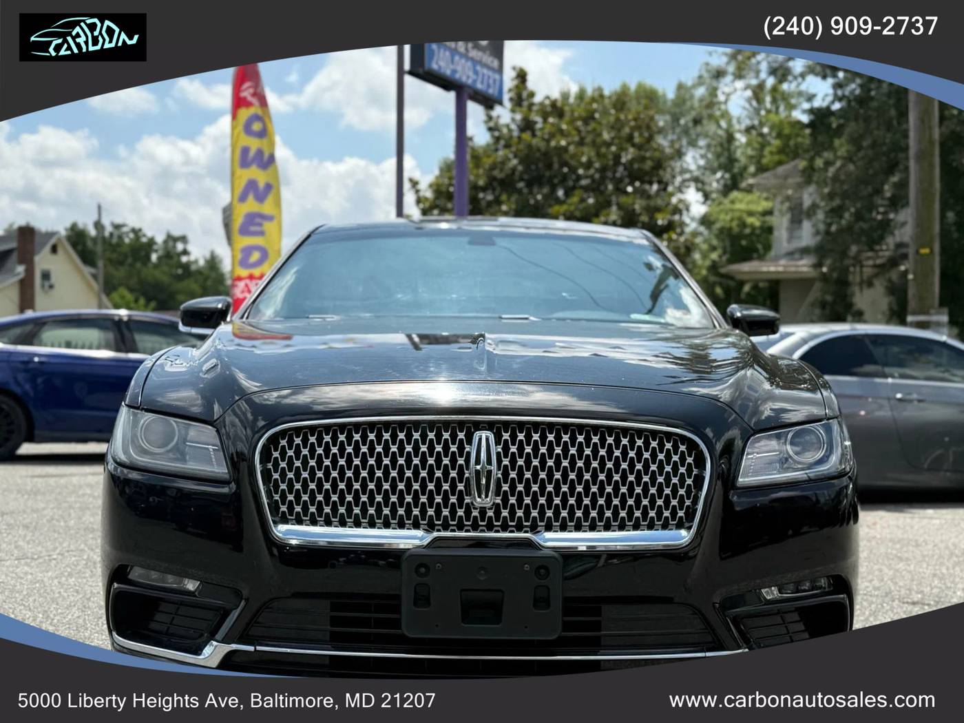 2018 Lincoln Continental Premiere — Sedan — 118,087 mi — Baltimore, MD
