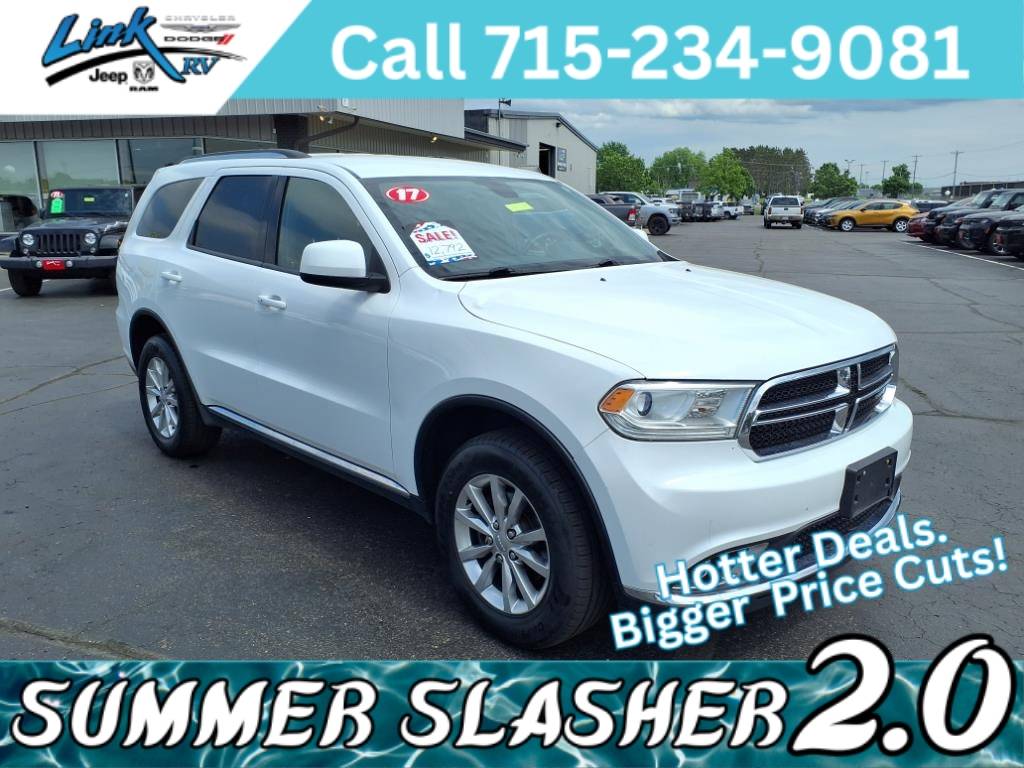 2017 Dodge Durango SXT — SUV — 129,833 mi — Rice Lake, WI
