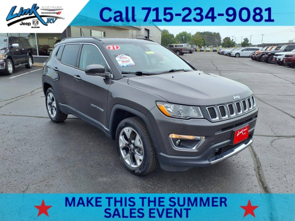 2021 Jeep Compass Limited — SUV — 84,393 mi — Rice Lake, WI