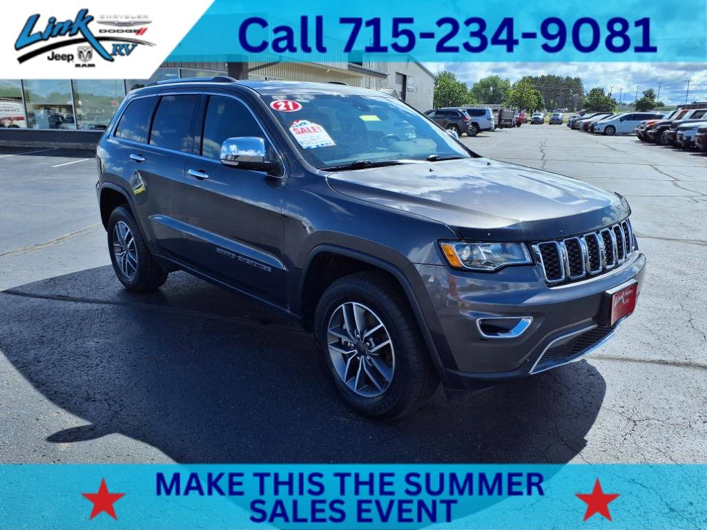 2021 Jeep Grand Cherokee WK Limited — SUV — 42,423 mi — Rice Lake, WI