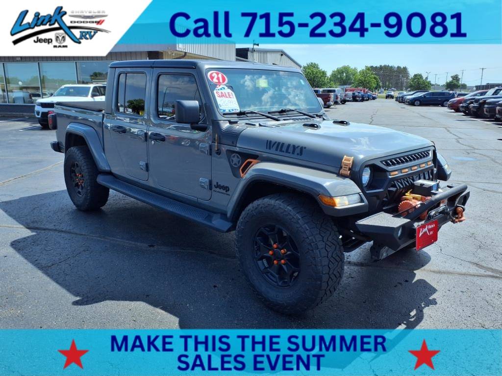 2021 Jeep Gladiator Willys — Pickup Truck — 94,968 mi — Rice Lake, WI