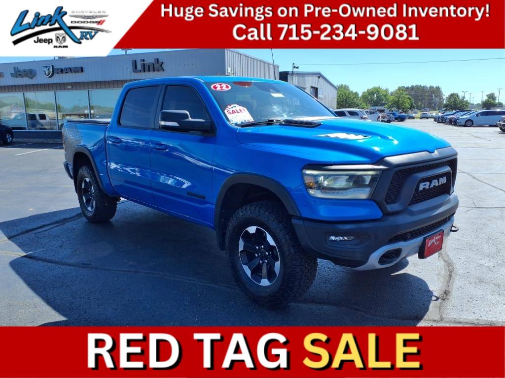 2022 Ram 1500 Rebel — Pickup Truck — 54,285 mi — Rice Lake, WI